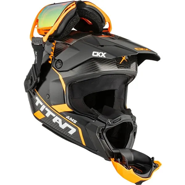Casque Titan AMS Conrod Orange