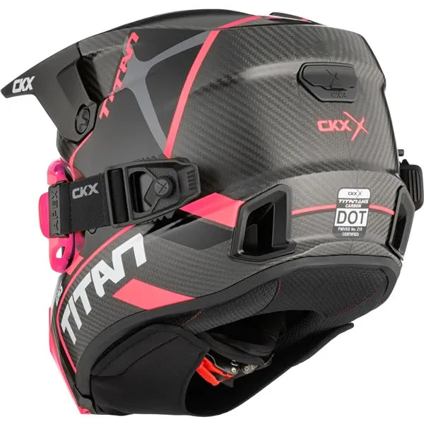 Casque Titan AMS Conrod Rose, de dos