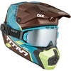 Casque Titan AMS Conrod Bleu/Vert, de côté