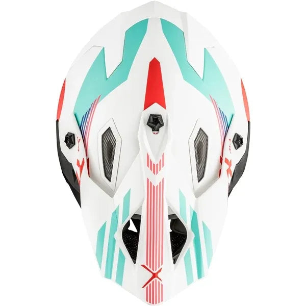 Casque Hors-Route TX319 Galactic Blanc, Palette