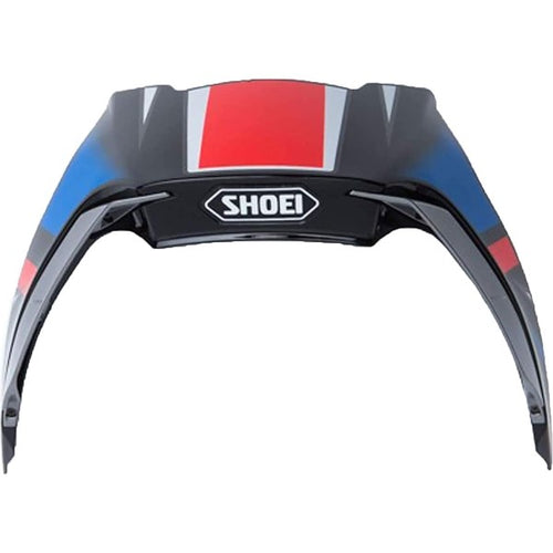 Stabilisateur Arrière Casque X-Fourteen Bradley 3 Rouge/Bleu de face