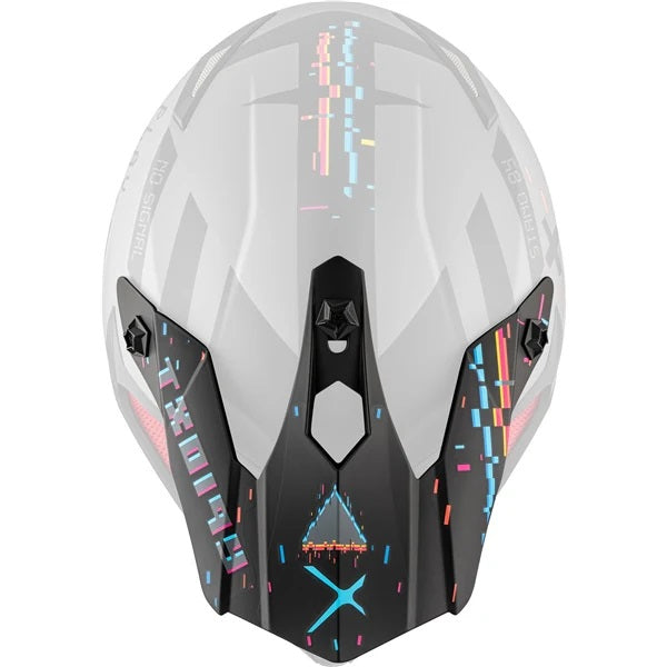 Palette de Motocross Casque TX019Y Error Junior Gris