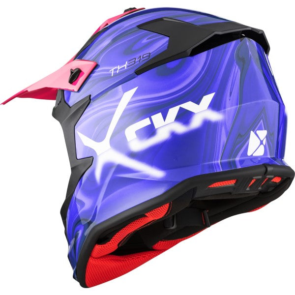 Casque TX319 Mauve Derrière