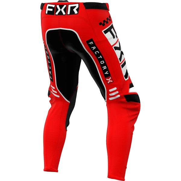 Pantalon de Motocross Podium Gladiator Rouge/Noir de derrière