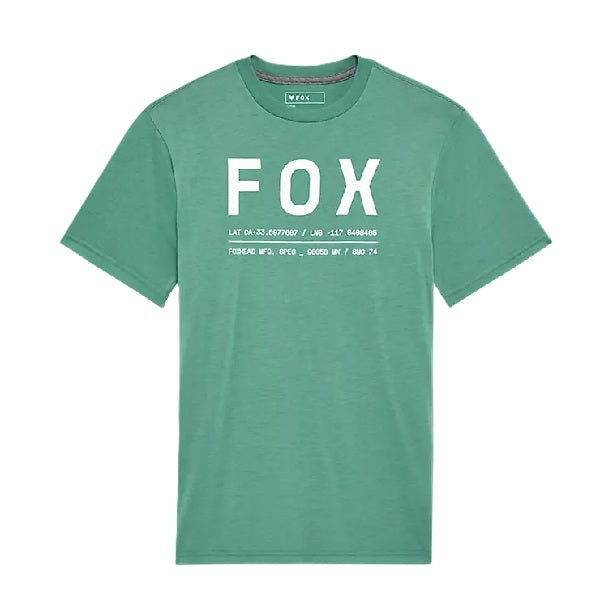 T-Shirt Non Stop Tech Fox vert, de face
