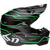 Casque de Motocross ATR-2 Phase Noir/Vert de gauche