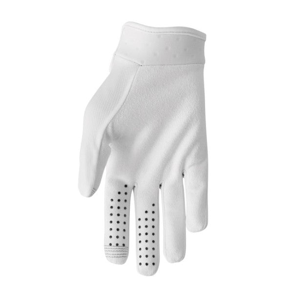 Gants de Motocross Launchmode Blanc, Paume