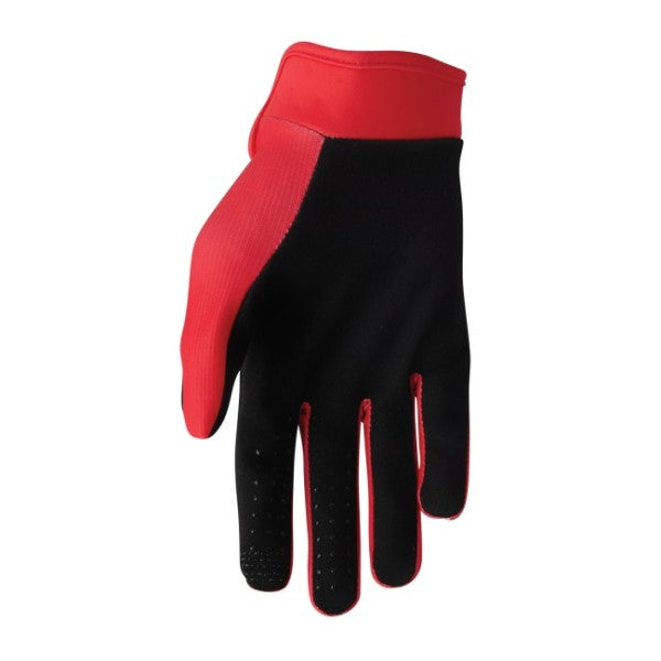Gants de Motocross Launchmode Rouge, Paume