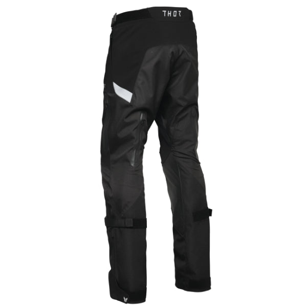 Pantalon de Motocross Range Thor noir, de dos