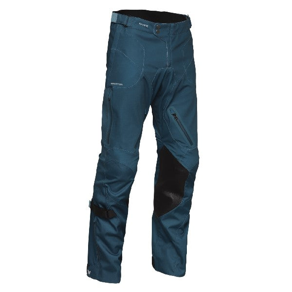 Pantalon de Motocross Range, Bleu noir/ de face