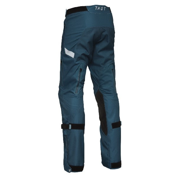Pantalon de Motocross Range, Bleu noir/ de dos