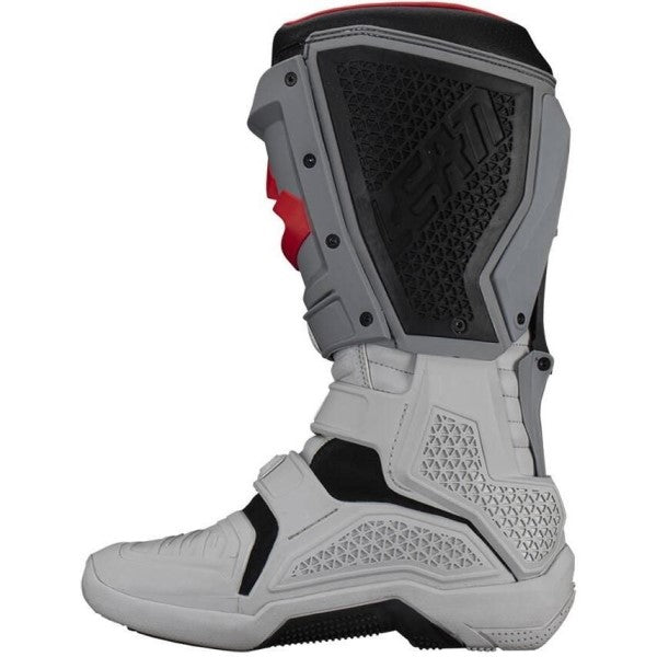 Bottes de Motocross 5.5 Flexlock Leatt Gris/Rouge Gauche