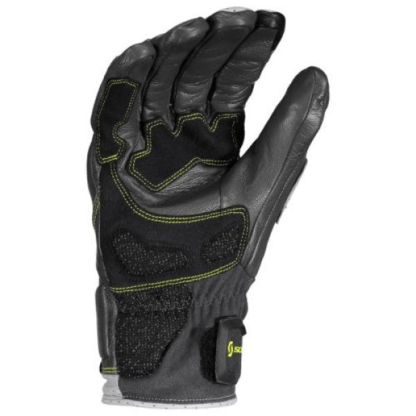 Gants de Moto Sport ADV Gris/Jaune, Paume