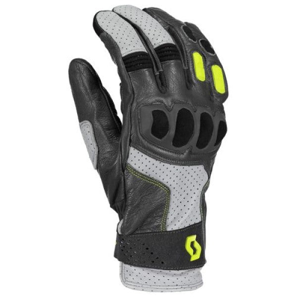 Gants de Moto Sport ADV Gris/Jaune