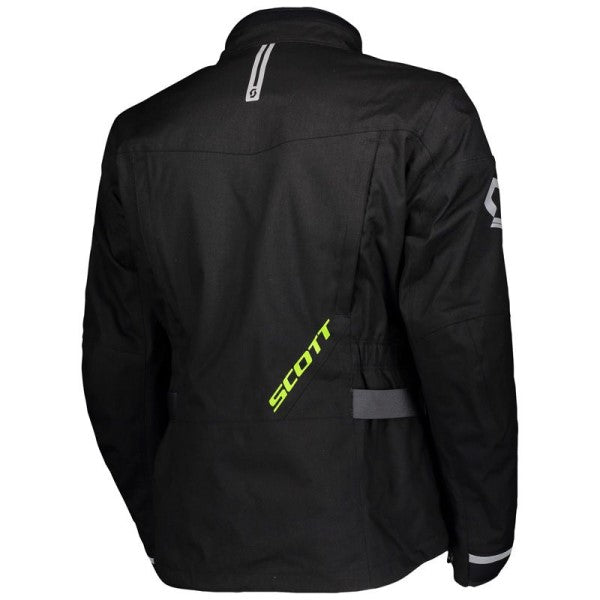 Manteau de Moto Voyager Dryo Noir, Dos