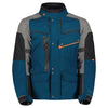 Manteau de Moto Voyager Dryo Bleu/Gris