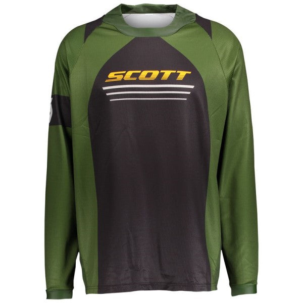 Chandail de Motocross Scott X-PLORE Noir Vert