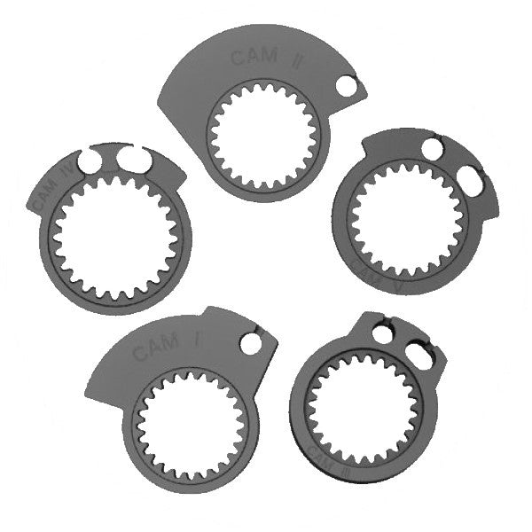 Poignées SX II Lock-On Avec Cames Noir