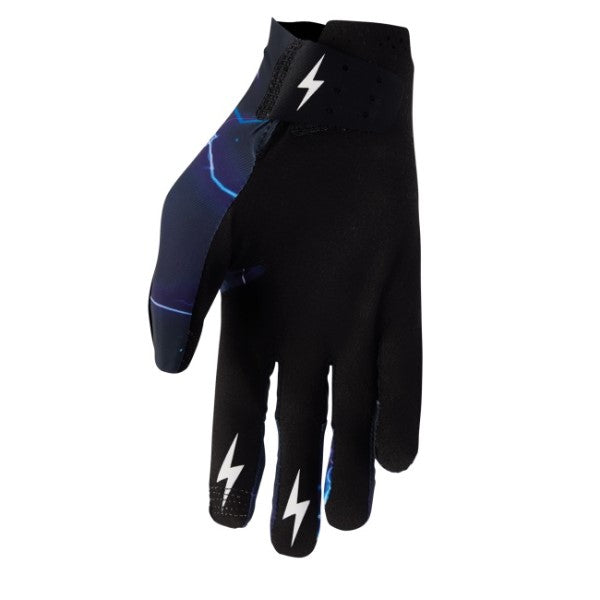 Gants de Motocross Sportmode  Bleu Noir, Paume
