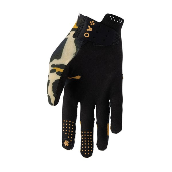 Gants de Motocross Sportmode Femme Noir Brun, Paume
