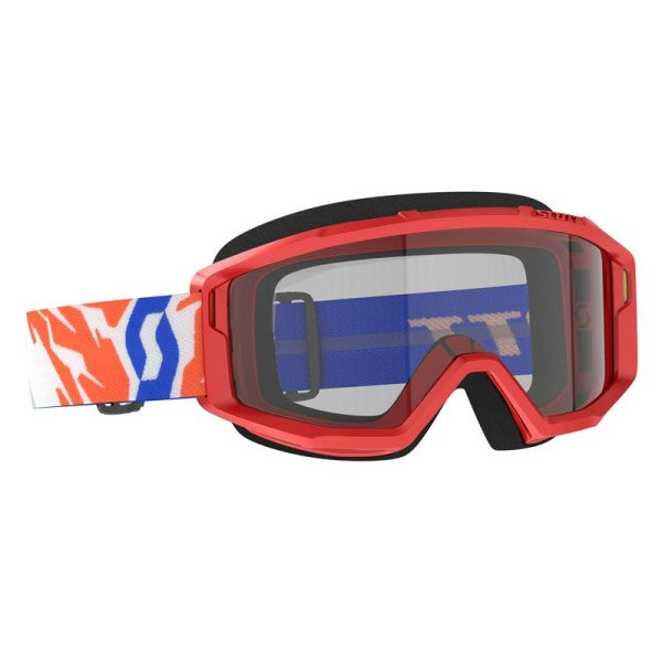 Lunette de Motocross Primal Junior Scott rouge