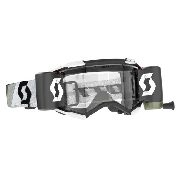 Lunette de Motocross Fury WFS Scott noir et blanc