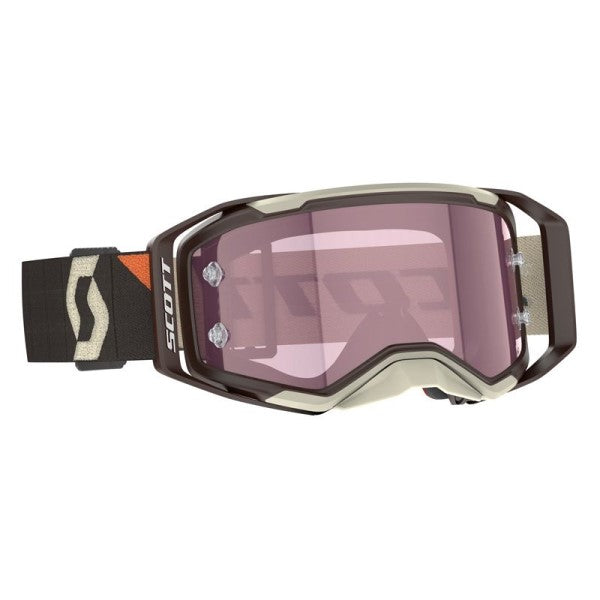 Lunette de Motocross Prospect 2.0 AMP Scott brun lentille claire