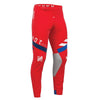 Pantalon de Motocross Sportmode Synth thor/ rouge/de face