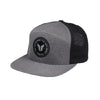 Casquette Badge Thor gris/noir, de face