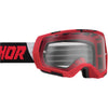 Lunettes de motocross Regiment noir rouge