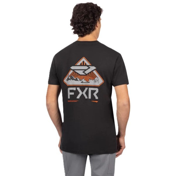 T-Shirt Coast 2 Coast Premium Noir, Dos