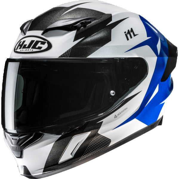Casque Intégral de Moto i11 Instant Blanc/Bleu