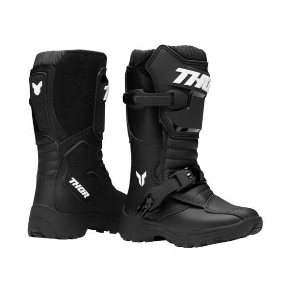 Bottes de Motocross Mini Blitz Xr Ce Junior Thor Noir/Blanc, paire 