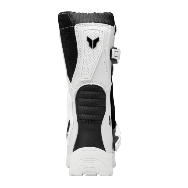 Bottes de Motocross Mini Blitz Xr Ce Junior Thor Blanc/Noir, arrière 