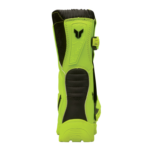 Bottes de Motocross Mini Blitz Xr Ce Junior Thor Haute-visibilité/Noir, arrière 