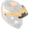 Palette de Motocross Casque Dust Orange