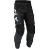 Pantalon de Motocross F-16/noir/blanc, de face