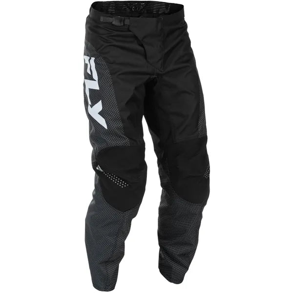 Pantalon de Motocross F-16/noir/blanc, de face