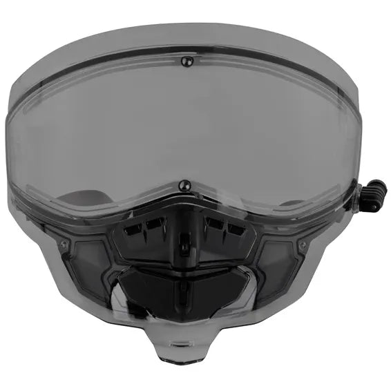 Visière de Motoneige Pour Casque Mission Fumé, de face