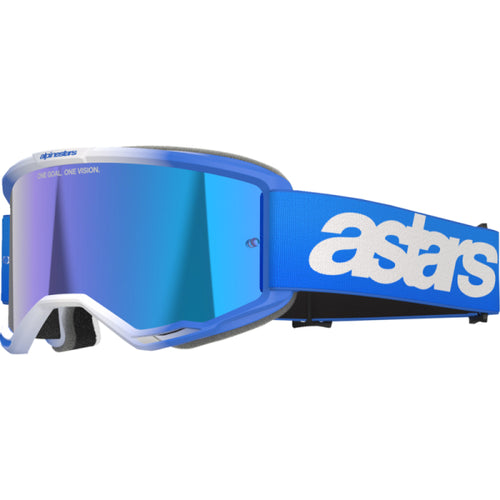 Lunette de Motocross Vision 5 Blaze Alpinestars bleu