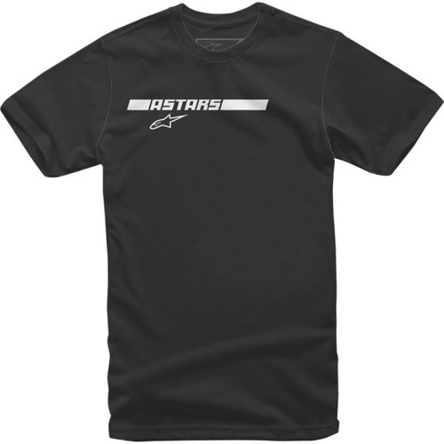 T-Shirt Fastback Noir de face