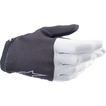 Gants de Vélo A-Aria Alpinestars noir et blanc, dessus