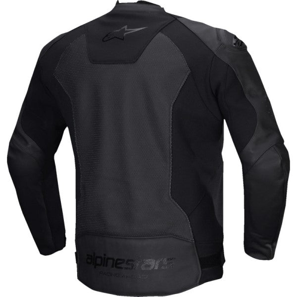 Manteau de Moto Faster V3 Airflow Noir, Dos