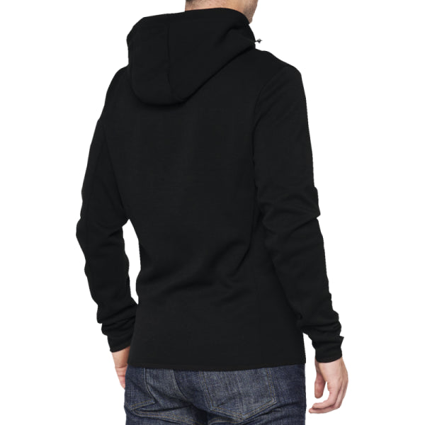 Coton Ouaté Viceroy 100% noir, de dos