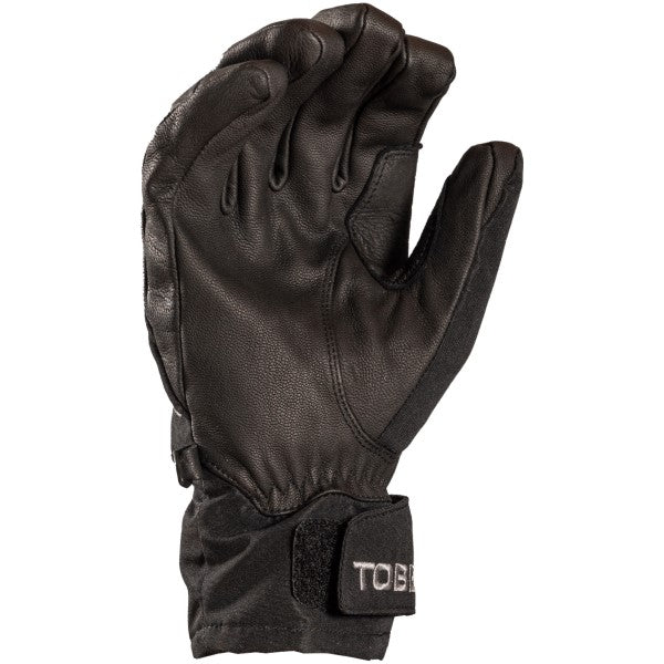 Gants de Motoneige Capto Mid V2 Noir de l'intérieur