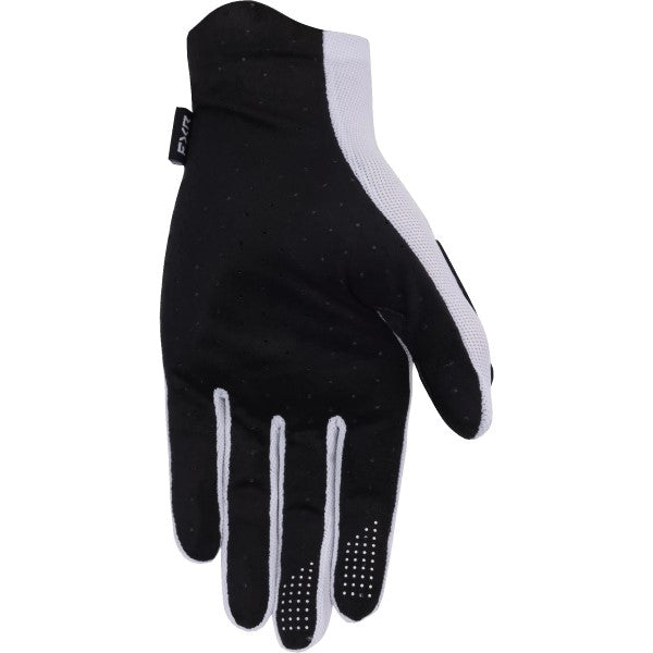 Gants de Motocross Pro-Fit Air Blanc/Noir de l'intérieur
