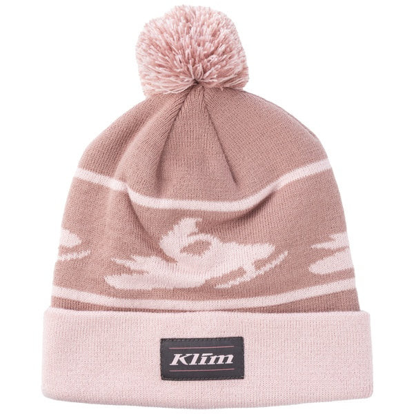 Tuque Bomber/klim/rose noir