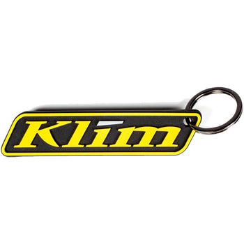 Porte-Clés Logo Klim Haute-Visibilité/Noir de face