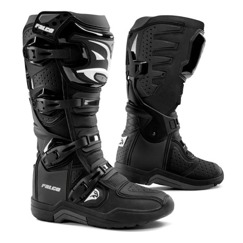 Bottes de Moto Terrex| Noir, de face