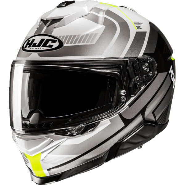 Casque Intégral de Moto I71 VIZ Gris/Vert
